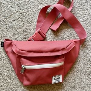 Pink Herschel Fanny Pack/Crossbody